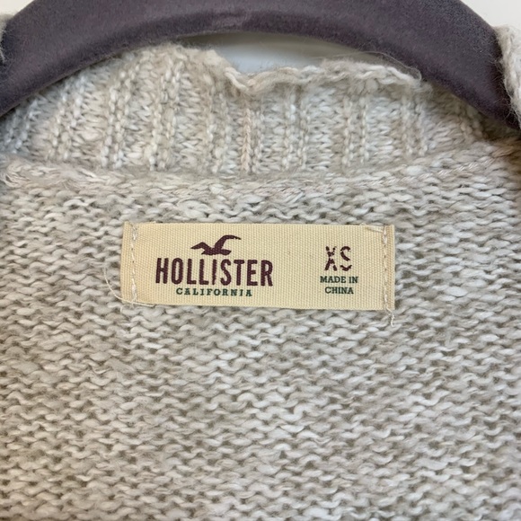 Hollister Tan Cardigan Sweater - Picture 4 of 5